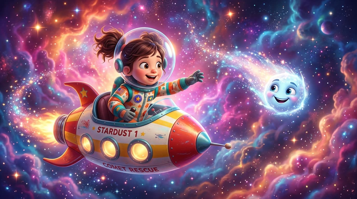 Кадр космической сказки